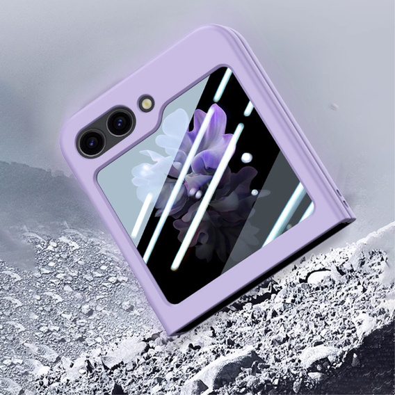 Etui do Samsung Galaxy Z Flip7 FE / Z Flip6, PC Case, fioletowe