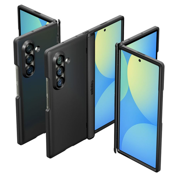 Spigen Slim Armor Pro Mag do Samsung Galaxy Z Fold7, z MagSafe – Czarne