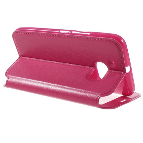 ROAR KOREA Etui Noble View Case do HTC One M10 - Rose