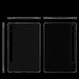 Zestaw Etui do Samsung Galaxy Tab S9, z miejscem na rysik, Silikonowe, Przezroczyste + Szkło
