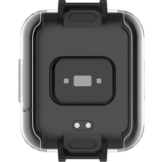 2w1 Etui silikonowe z osłoną na ekran do Xiaomi Redmi Watch 2 Lite, Przezroczyste