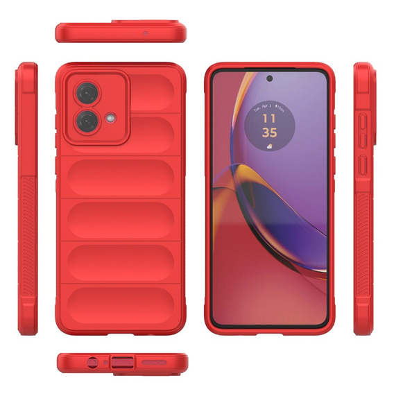 Etui do Motorola Moto G84 5G, Gaming Shockproof, czerwone