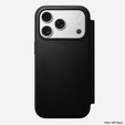 Etui Nomad do iPhone 17 Pro, Modern Leather Folio, czarne