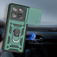 Etui pancerne do Motorola Edge 60 / 60 Fusion, CamShield Slide, zielone