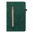 Etui do Lenovo Tab P11 Gen 2 TB350FU TB350XU 11.5", Wallet Pen Slot, zielone