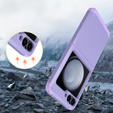 Etui pancerne do Samsung Galaxy Z Flip7 FE / Z Flip6, Armor Shockproof, fioletowe