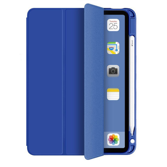 Etui do iPad Air 10.9" 2022/2020 (5/4 gen.), Smartcase z miejscem na rysik, niebieskie