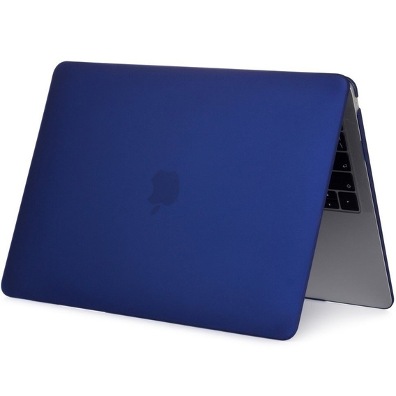 Etui do MacBook Air 13 A2337 M1 A2179 A1932, Hard Case Obudowa, Granatowe