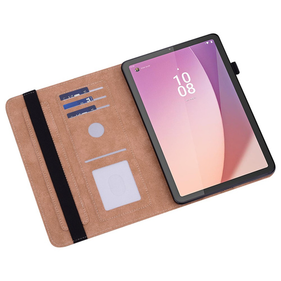 Etui do Lenovo Tab M9, Classic, z miejscem na rysik, niebieskie