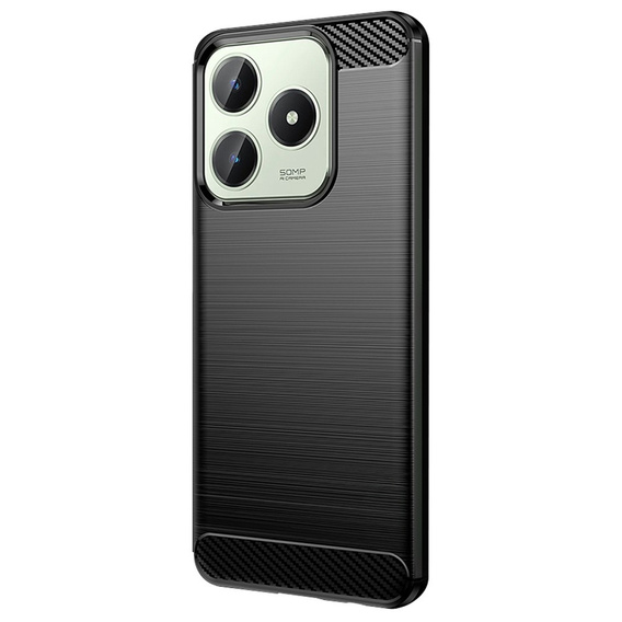 Etui do Realme C63, Carbon, czarne