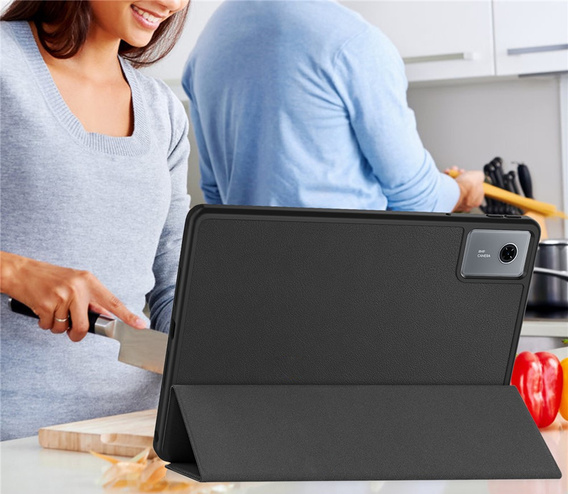 Etui do Lenovo Idea Tab 11" 2025 TB336FU TB336ZU, Smartcase z miejscem na rysik, czarne