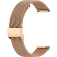 Uniwersalna Bransoleta Milanese 18mm, Różowa rose gold