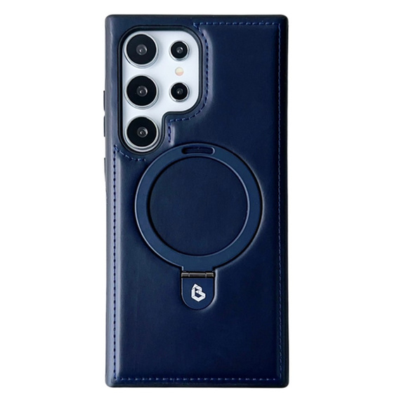Etui do Samsung Galaxy S25 Ultra z podstawką – kompatybilne z MagSafe, niebieskie