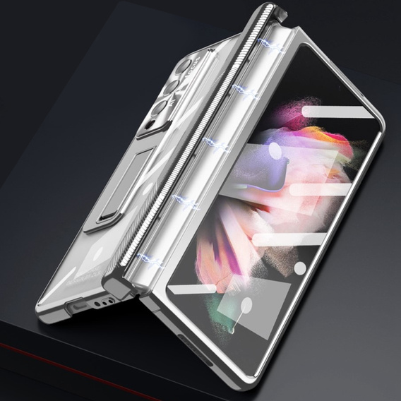 Etui Multi-Function do Samsung Galaxy Z Fold 4 5G, Srebrne