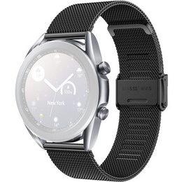 Bransoleta Milanese Uniwersalna 20mm, Czarna