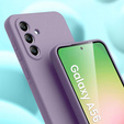 Etui do Samsung Galaxy A56 5G, Silicone Lite, fioletowe