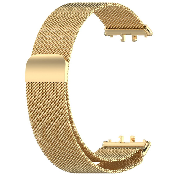 Bransoleta Milanese do Samsung Galaxy Fit 3, Złota