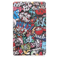Etui do Lenovo Tab M8 Gen 4 TB-300FU, Smartcase, graffiti