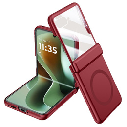 Etui ochronne z MagSafe do Motorola Razr 60 Ultra 5G – czerwone