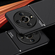 Etui do Honor Magic 6 Lite 5G, z blaszką do uchwytu magnetycznego, czarne