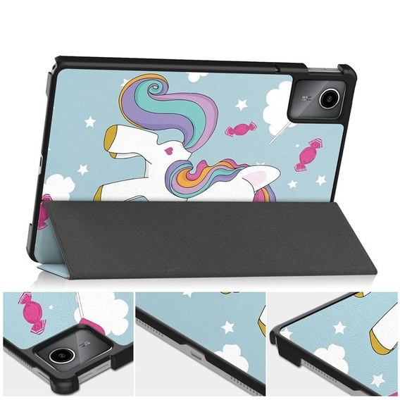 Etui do Lenovo Tab M11, Smartcase, unicorn