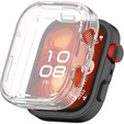 2w1 Etui z Osłoną na ekran do Huawei Watch Fit 4, Przezroczyste