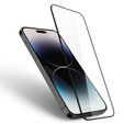 OUTLET Spigen Glass FC Szkło Hartowane do iPhone 14 Pro Max, Black