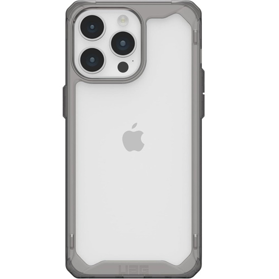 Etui Urban Armor Gear do iPhone 15 Pro Max, Plyo, przezroczyste / szare