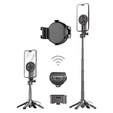 Blavec Selfie Stick Aluminium Coco Mini P-05 tripod + pilot + mocowanie 0,41 metra - czarny