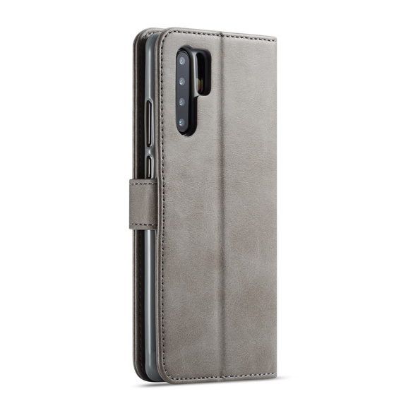 Etui z klapką do Huawei P30 Pro, LC.IMEEKE, szare