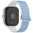 Pasek Silikonowy do Xiaomi Redmi Watch 4 / Xiaomi Smart Band 8 Pro / Xiaomi Smart Band 9 Pro, Niebieski/Beżowy