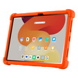 Etui silikonowe do Xiaomi Redmi Pad SE 11", Impact, pancerne, pomarańczowe