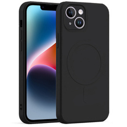 Etui Silicone Mag Cover do iPhone 14, Black