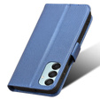 Etui z klapką do Samsung Galaxy M15 5G, Wallet Smart Magnet, niebieskie