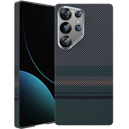 Etui BENKS Kevlar do Samsung Galaxy S25 Ultra, Magnetic Armor Air Aurora 600D 0045, do MagSafe, czarne