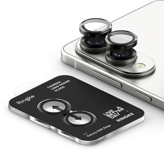 Osłona aparatu Ringke Camera Frame Protector Galaxy S25 Edge - czarna