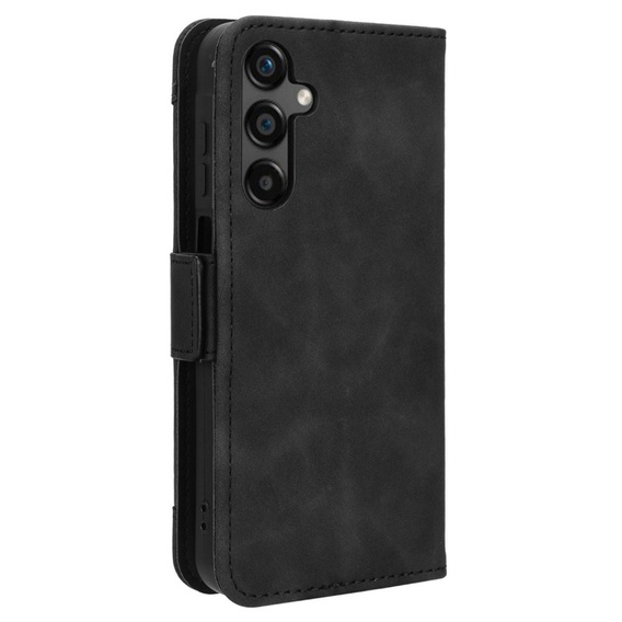 Etui z klapką do Samsung Galaxy M55 5G, Card Slot, czarne
