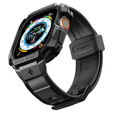 Pasek z etui Spigen do Apple Watch Ultra 1/2/3 49mm, Rugged Armor Pro, Czarny