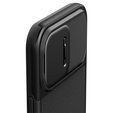 Etui SPIGEN do iPhone 15 Pro Max, Optik Armor MagSafe, Czarne