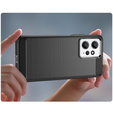 Etui do Xiaomi Redmi Note 12 4G, Karbon, czarne