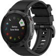 Pasek Silikonowy QuickFit 22mm do Garmin, Czarny
