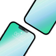 2x Szkło Hartowane do iPhone 12/12 Pro, ERBORD 3D pełne, szybka na cały ekran