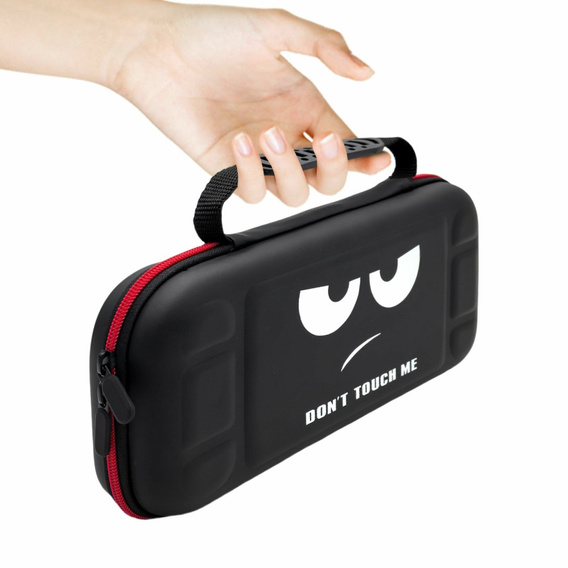Czarne etui z nadrukiem do Nintendo Switch 2 – wodoodporne