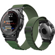 Pasek Nylonowy Quickfit do Garmin Fenix 5/6/6 PRO/7 Forerunner 965/955/945, Zielony