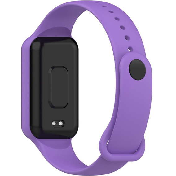 Pasek Silikonowy do Xiaomi Amazfit Band 7, Fioletowy