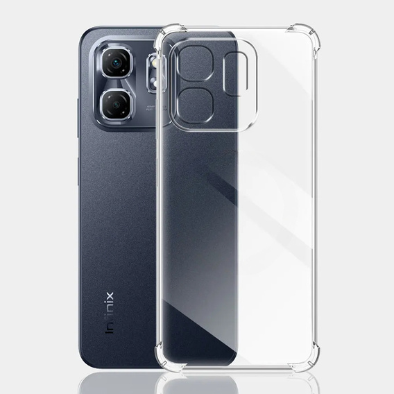 Etui do Infinix Hot 50i 4G, Dropproof, przezroczyste
