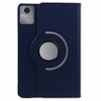 Etui do Lenovo Tab M11, Obrotowe 360, granatowe