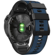 Pasek Silikonowy do Garmin Fenix 22mm, Niebieski