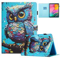 Etui do Samsung Galaxy Tab S6 Lite 2022 / 2020, z klapką, owl