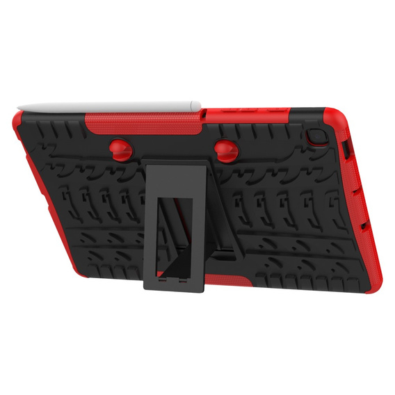 Etui do Samsung Galaxy Tab S6 Lite 10.4" 2020/2022/2024, Tire Armor, czerwone